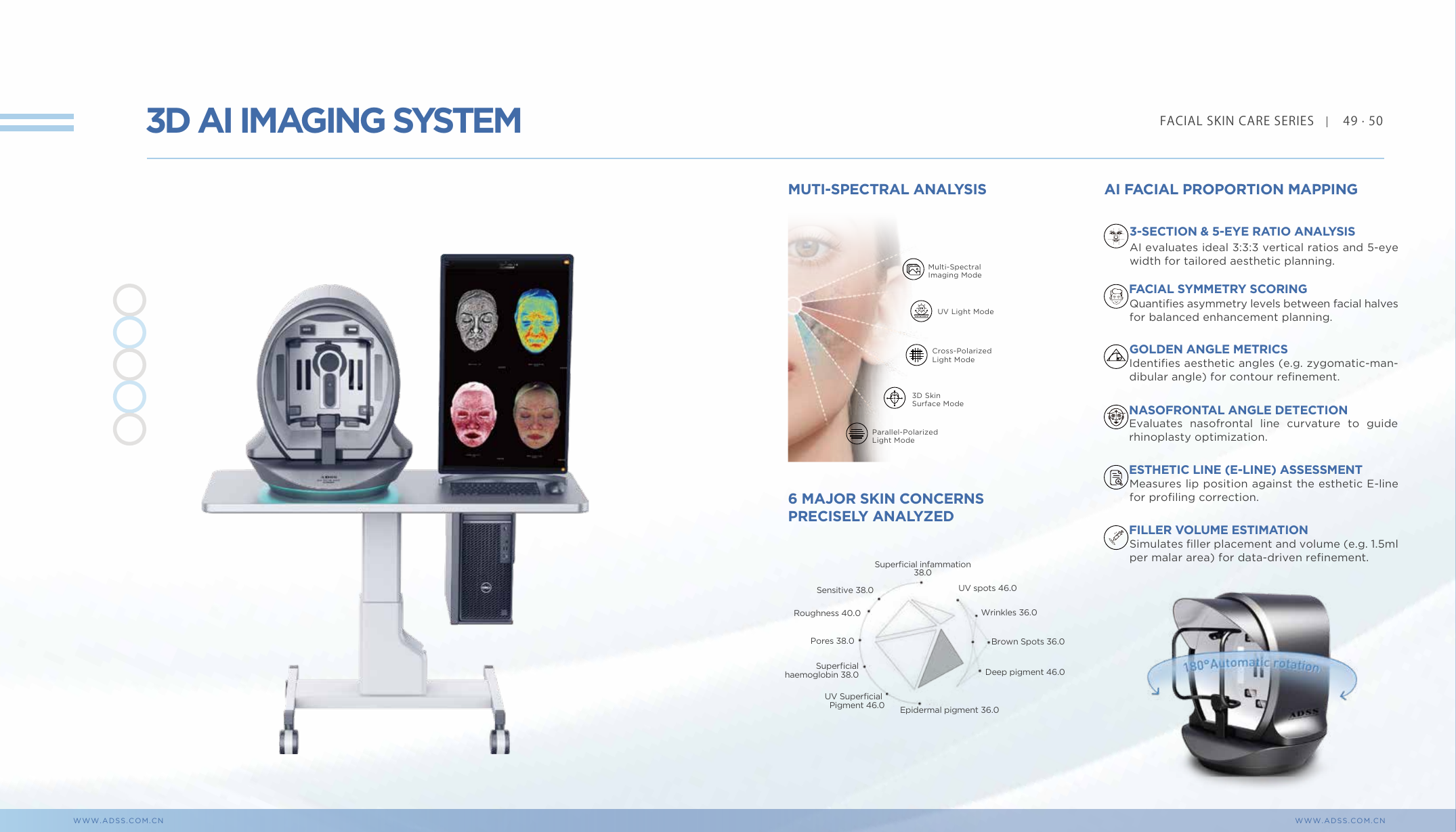 Page catalogue ADSS - 3D AI Imaging System