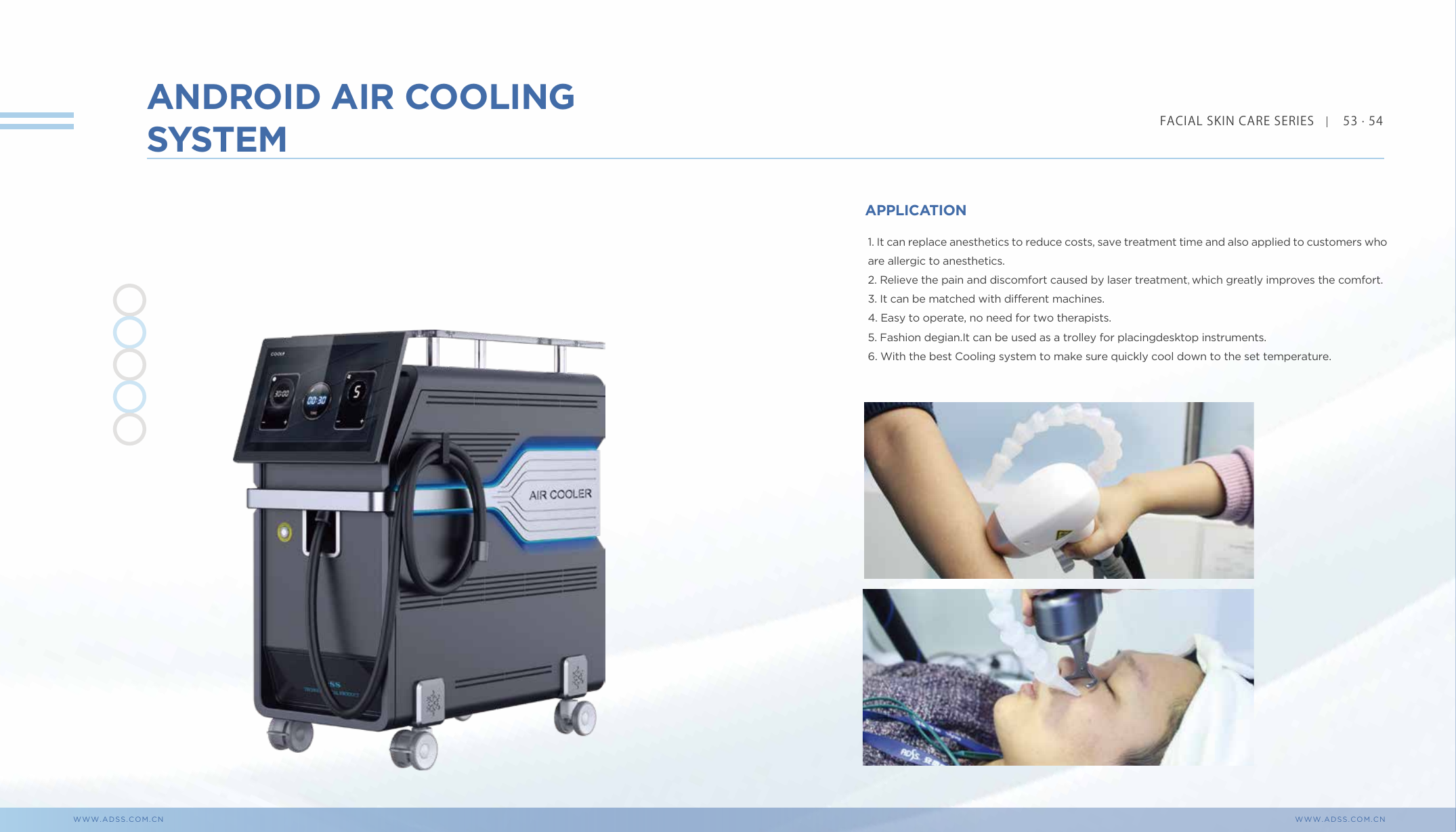 Page catalogue ADSS - Air Cooling System Coofeel