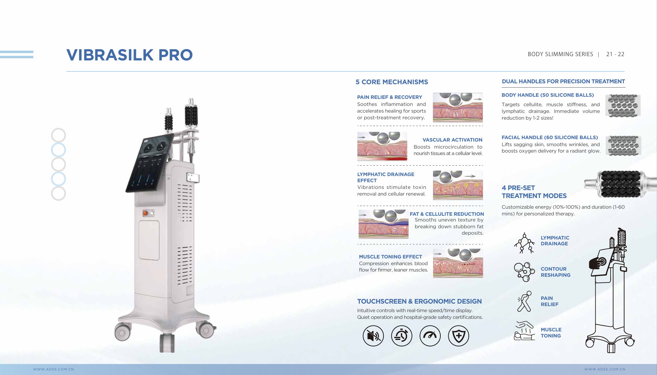 Page catalogue ADSS - VibraSilk Pro